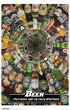 Beer Is The Answer Masterprint