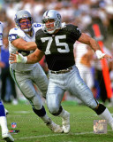 Howie Long 1992 Action Photo