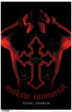 Tupac - Outlaw Immortal Masterprint