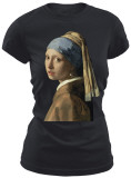 Women's: Girl with a Pearl Earring, circa 1665-6 T-shirts by Jan Vermeer