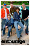 Entourage - Pool Scene Masterprint