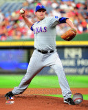 Colby Lewis 2011 Action Photo