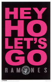 Ramones - Hey Ho Lets Go Masterprint