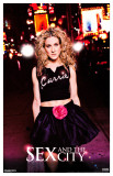 Sex and the City - Carrie in Times Square Masterprint