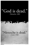 Nietzsche - God is Dead Masterprint