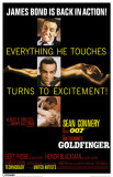 James Bond - Goldfinger Excitement Masterprint
