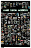 Coffee Shops Of Amsterdam Masterprint