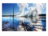 Prismatic Steam in Yellowstone Premium Photographic Print by Trey Ratcliff