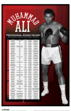 Ali - Pro Boxing Record Masterprint