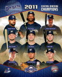 Milwaukee Brewers 2011 NL Central Division Champions composite Photo