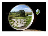 From Bilbo’s Hobbit Hole Reproduction photographique sur papier de qualité par Trey Ratcliff