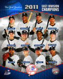 New York Yankees 2011 AL East Champions Composite Photo