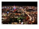 From Osaka to Tokyo Premium Photographic Print by Trey Ratcliff