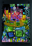 Roi des antipodes Posters par Friedensreich Hundertwasser