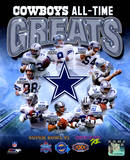Dallas Cowboys All Time Greats Composite Photographie
