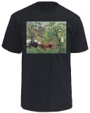 Exotic Landscape, 1910 Shirts by Henri Rousseau