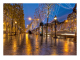 Christmas on the Champs Reproduction photographique sur papier de qualité par Trey Ratcliff
