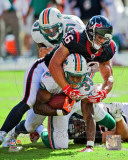 Brian Cushing 2011 Action Photo