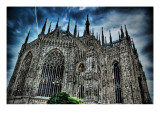 Dark Duomo Reproduction photographique sur papier de qualité par Trey Ratcliff