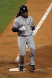Milwaukee Brewers v St. Louis Cardinals - Game Three, St Louis, MO - October 12: Rickie Weeks Photographic Print by Jamie Squire