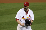 Milwaukee Brewers v St. Louis Cardinals - Game Three, St Louis, MO - October 12: Chris Carpenter Photographic Print by Jamie Squire