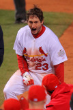 2011 World Series Game 6 - Texas Rangers v St Louis Cardinals, St Louis, MO - Oct. 27: David Freese Photographic Print by Doug Pensinger