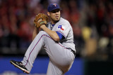2011 World Series Game 6 - Texas Rangers v St Louis Cardinals, St Louis, MO - Oct. 27: Colby Lewis Photographic Print by Ezra Shaw