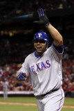 2011 World Series Game 6 - Texas Rangers v St Louis Cardinals, St Louis, MO - Oct. 27: Nelson Cruz Photographic Print by Ezra Shaw