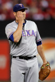 2011 World Series Game 6 - Texas Rangers v St Louis Cardinals, St Louis, MO - Oct. 27: Colby Lewis Photographic Print by Ezra Shaw