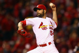 Milwaukee Brewers v St Louis Cardinals - Game Five, St Louis, MO - October 14: Jaime Garcia Photographic Print by Dilip Vishwanat