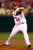 Milwaukee Brewers v St. Louis Cardinals - Game Three, St Louis, MO - October 12: Lance Lynn Photographic Print by Dilip Vishwanat
