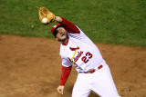 2011 World Series Game 6 - Texas Rangers v St Louis Cardinals, St Louis, MO - Oct. 27: David Freese Photographic Print by Dilip Vishwanat