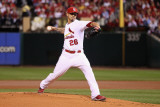 Milwaukee Brewers v St. Louis Cardinals - Playoffs Game Four, St Louis, MO - October 13: Kyle Lohse Photographic Print by Christian Petersen
