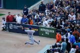 Texas Rangers v Detroit Tigers - Playoffs Game Five, Detroit, MI - October 13: Mitch Moreland Photographic Print by Kevork Djansezian