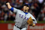 2011 World Series Game 6 - Texas Rangers v St Louis Cardinals, St Louis, MO - Oct. 27: Colby Lewis Photographic Print by Pool .