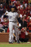 Milwaukee Brewers v St. Louis Cardinals - Game Three, St Louis, MO - October 12: Rickie Weeks Photographie par Christian Petersen
