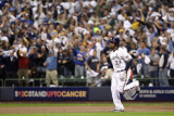St Louis Cardinals v Milwaukee Brewers - Game Six, Milwaukee, WI - October 16: Rickie Weeks Photographic Print by Christian Petersen