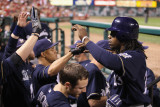 Milwaukee Brewers v St. Louis Cardinals - Game Four, St Louis, MO - October 13: Rickie Weeks Photographie par Christian Petersen