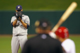 Milwaukee Brewers v St. Louis Cardinals - Game Three, St Louis, MO - October 12: Yovani Gallardo Photographic Print by Dilip Vishwanat
