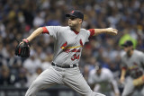 St Louis Cardinals v Milwaukee Brewers - Game Six, Milwaukee, WI - October 16: Marc Rzepczynski Photographic Print by Jonathan Daniel