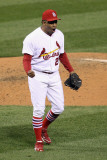 Milwaukee Brewers v St Louis Cardinals - Game Five, St Louis, MO - October 14: Octavio Dotel Photographic Print by Christian Petersen