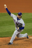 2011 World Series Game 6 - Texas Rangers v St Louis Cardinals, St Louis, MO - October 27: Mark Lowe Photographic Print by Doug Pensinger