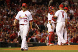 Milwaukee Brewers v St. Louis Cardinals - Playoffs Game Four, St Louis, MO - October 13: Kyle Lohse Photographic Print by Jamie Squire