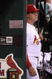 Milwaukee Brewers v St. Louis Cardinals - Game Three, St Louis, MO - October 12: Tony LaRussa Photographic Print by Christian Petersen