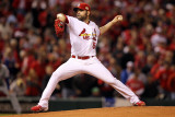 2011 World Series Game 6 - Texas Rangers v St Louis Cardinals, St Louis, MO - Oct. 27: Jaime Garcia Photographic Print by Jamie Squire