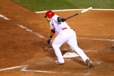 2011 World Series G. 6 - Texas Rangers v St Louis Cardinals, St Louis, MO - Oct. 27: Yadier Molina Photographic Print by Dilip Vishwanat