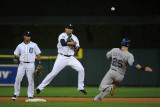 Texas Rangers v Detroit Tigers - Game Four, Detroit, MI - Oct. 12: Jhonny Peralta and Mike Napoli Photographie par Harry How