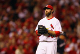 Milwaukee Brewers v St Louis Cardinals - Playoffs Game Five, St Louis, MO - October 14: Jason Motte Photographic Print by Dilip Vishwanat