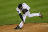 Texas Rangers v Detroit Tigers - Playoffs Game Four, Detroit, MI - October 12: Rick Porcello Photographic Print by Leon Halip