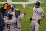 Texas Rangers v Detroit Tigers - Playoffs Game Four, Detroit, MI - October 12: Nelson Cruz Photographic Print by Leon Halip